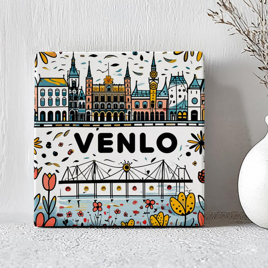 Tegeltje Venlo | Handgetekend