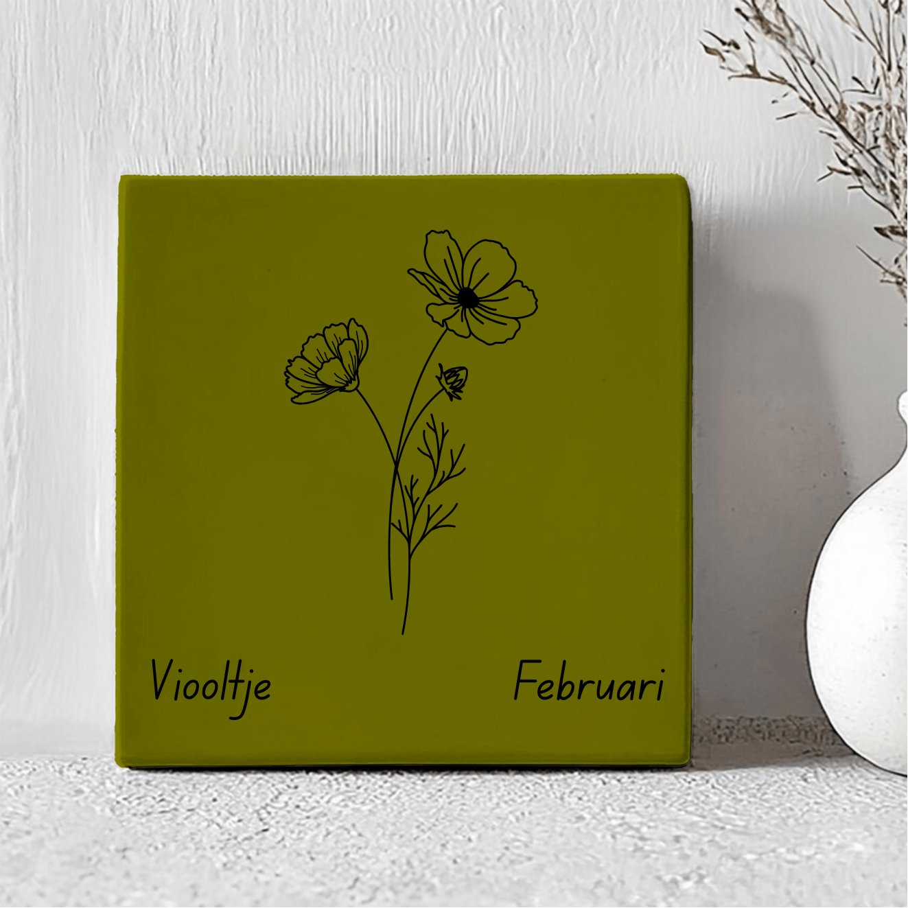 Geboorte Tegel - Februari Viooltje