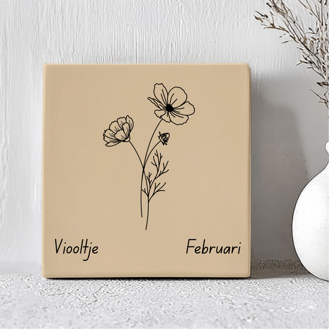 Geboorte Tegel - Februari Viooltje