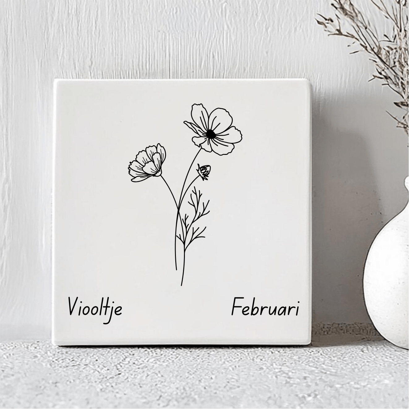 Geboorte Tegel - Februari Viooltje