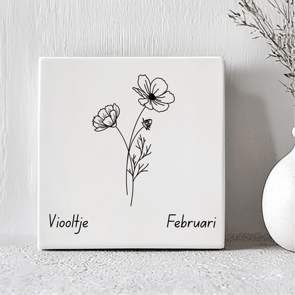 Geboorte Tegel - Februari Viooltje
