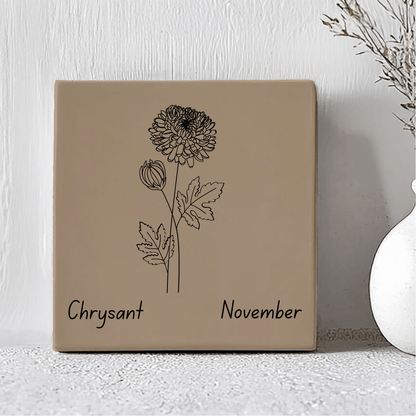 Geboorte Tegel - November Chrysant