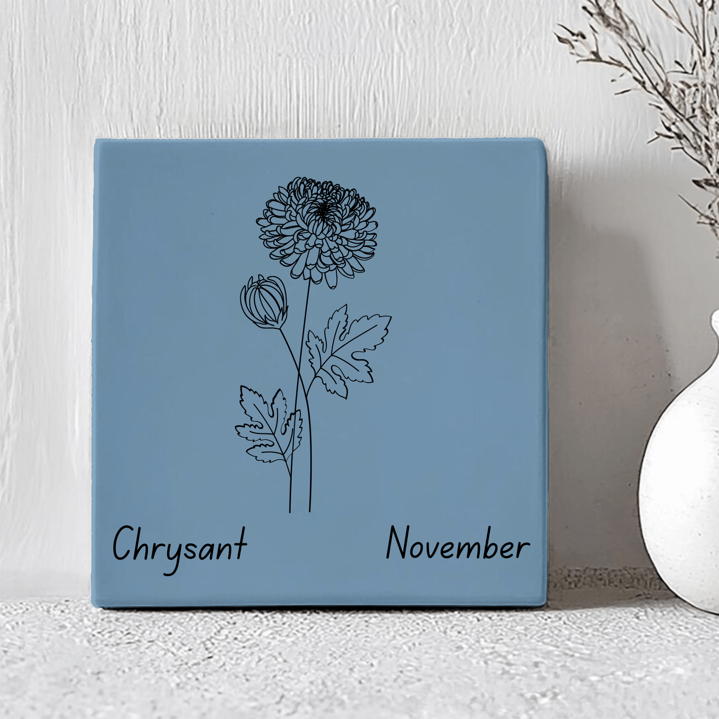 Geboorte Tegel - November Chrysant