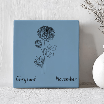 Geboorte Tegel - November Chrysant