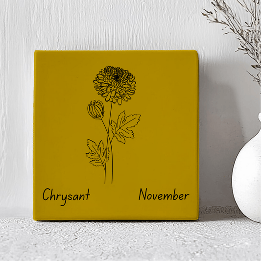 Geboorte Tegel - November Chrysant