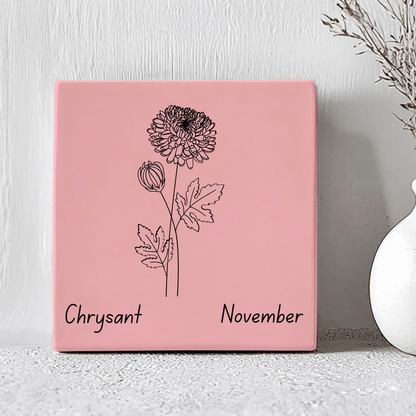 Geboorte Tegel - November Chrysant