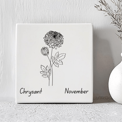 Geboorte Tegel - November Chrysant