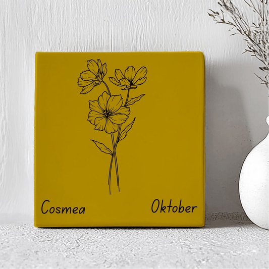 Geboorte Tegel - Oktober Cosmea