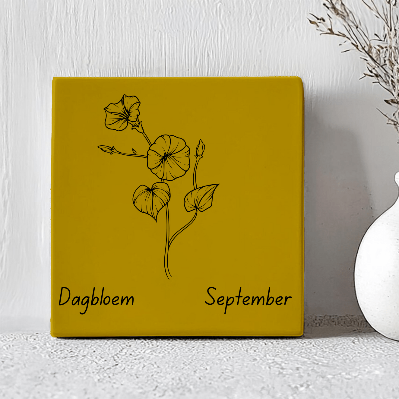 Geboorte Tegel - September Dagbloem