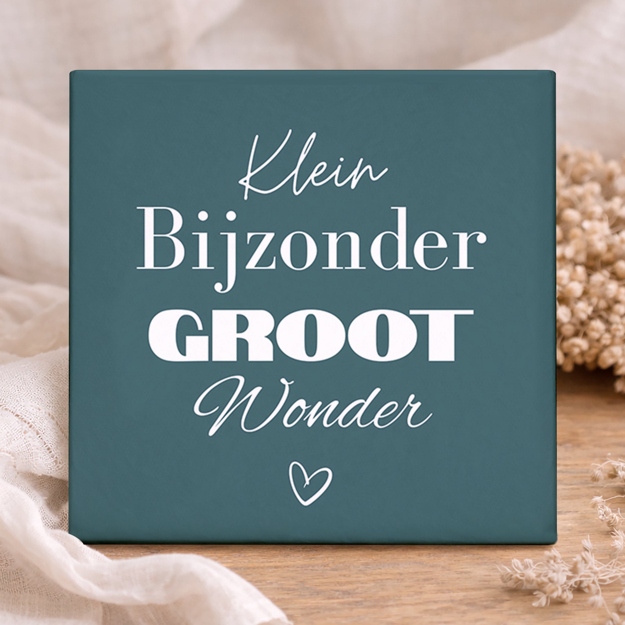 tegel - Klein bijzonder groot wonder