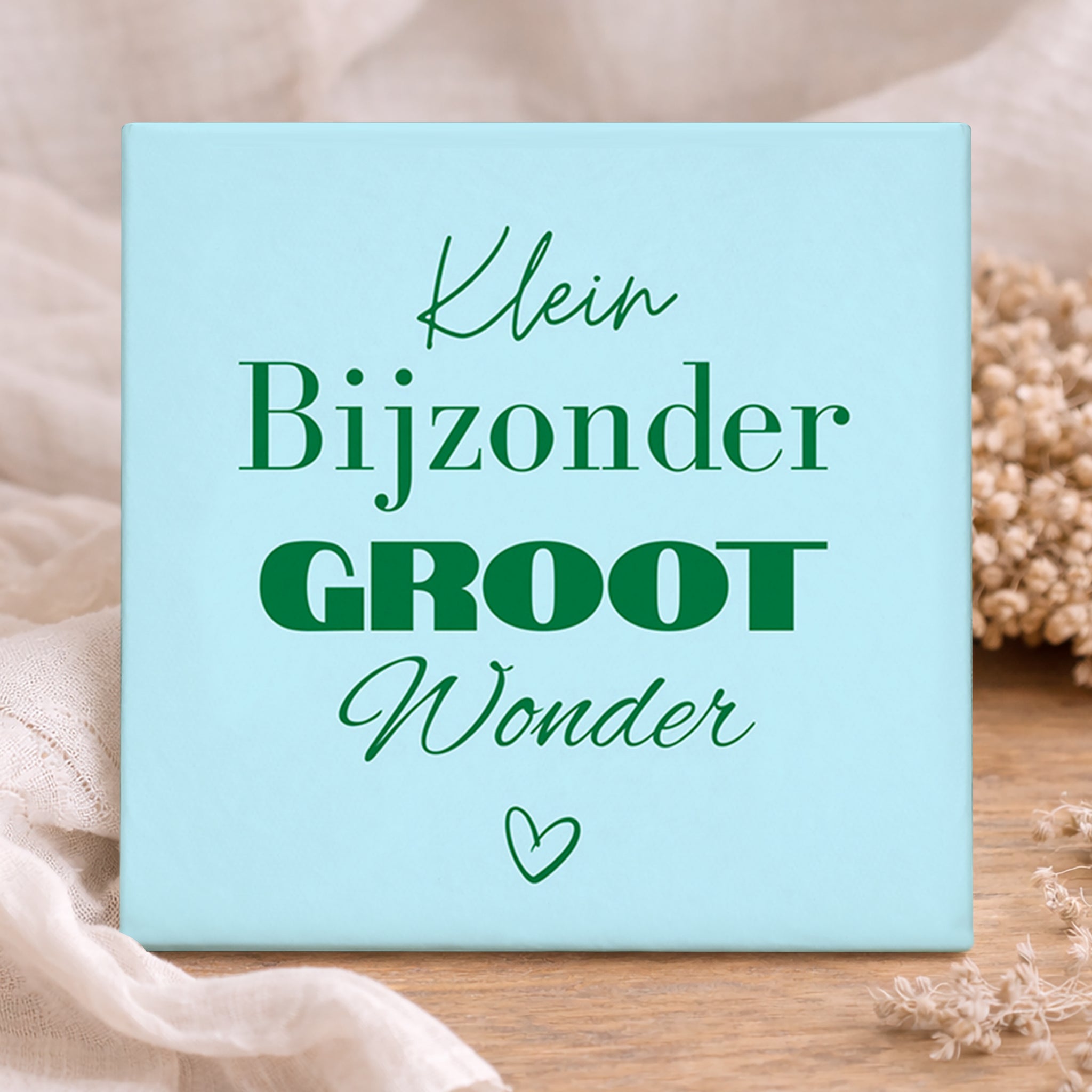 tegel - Klein bijzonder groot wonder