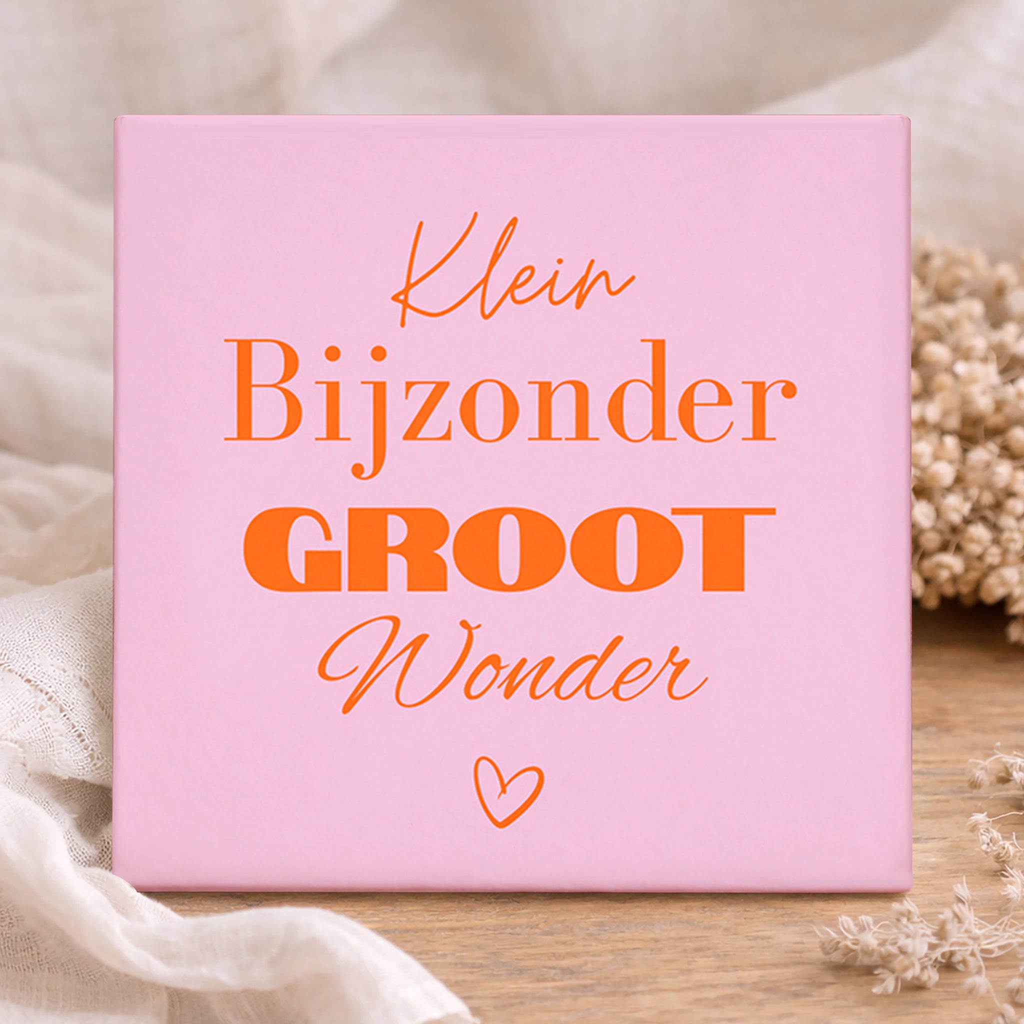 tegel - Klein bijzonder groot wonder